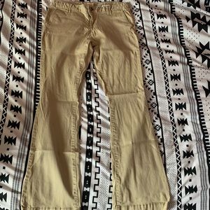 Mossimo Mid Rise Khaki Bootcut